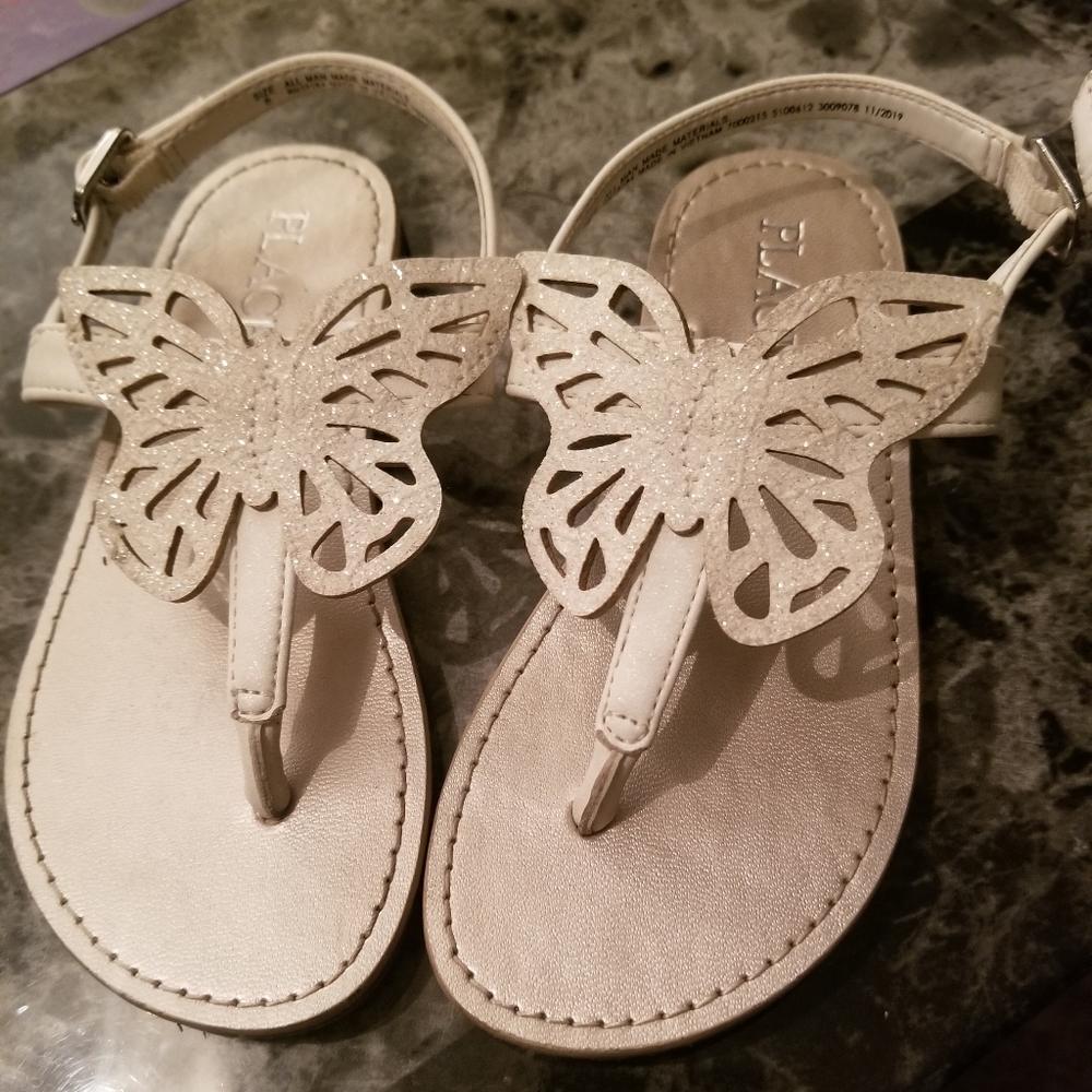 Children's Place Toddler Girl Sz8 Sandals